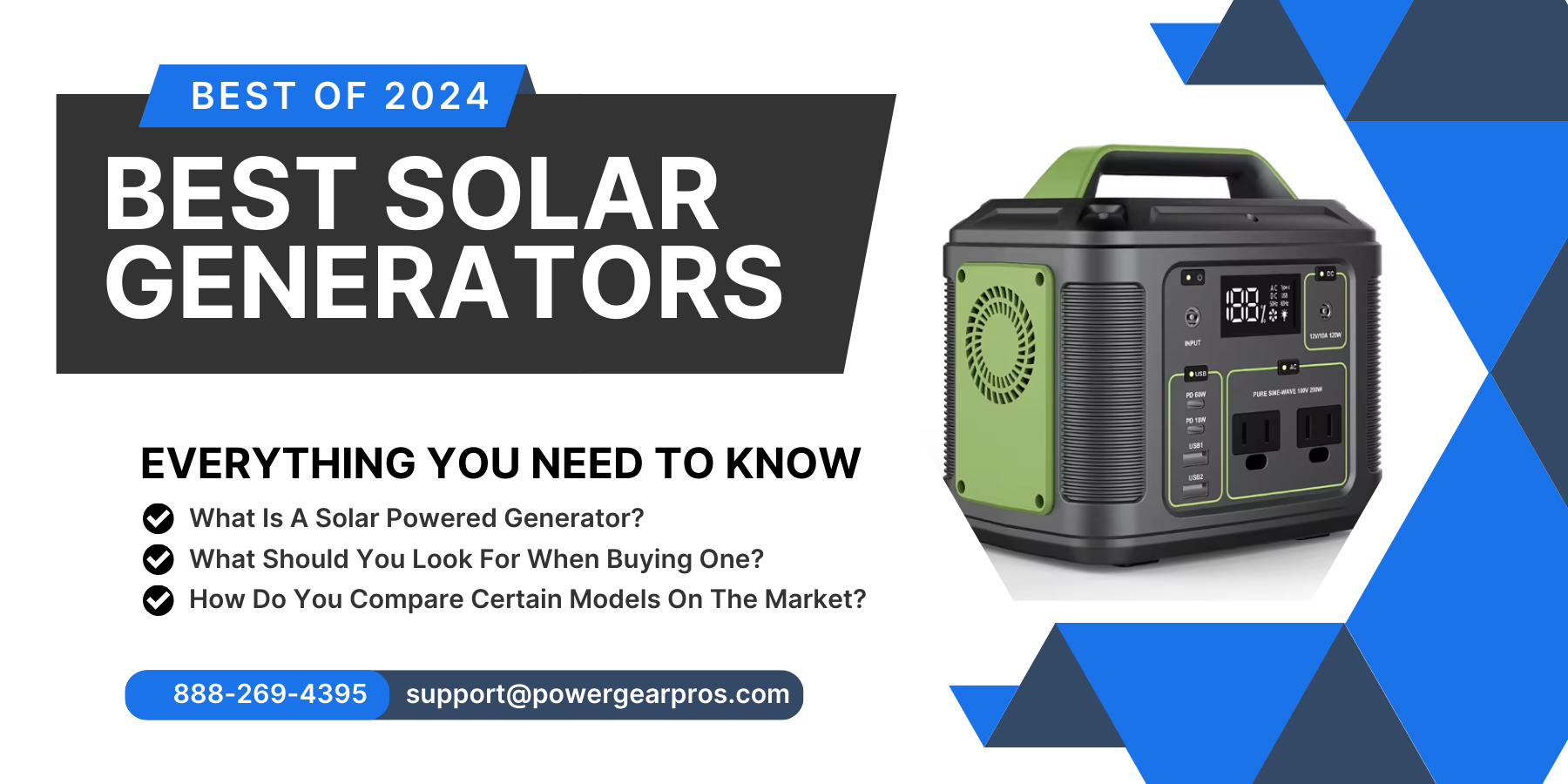 Best Solar Generators 2024