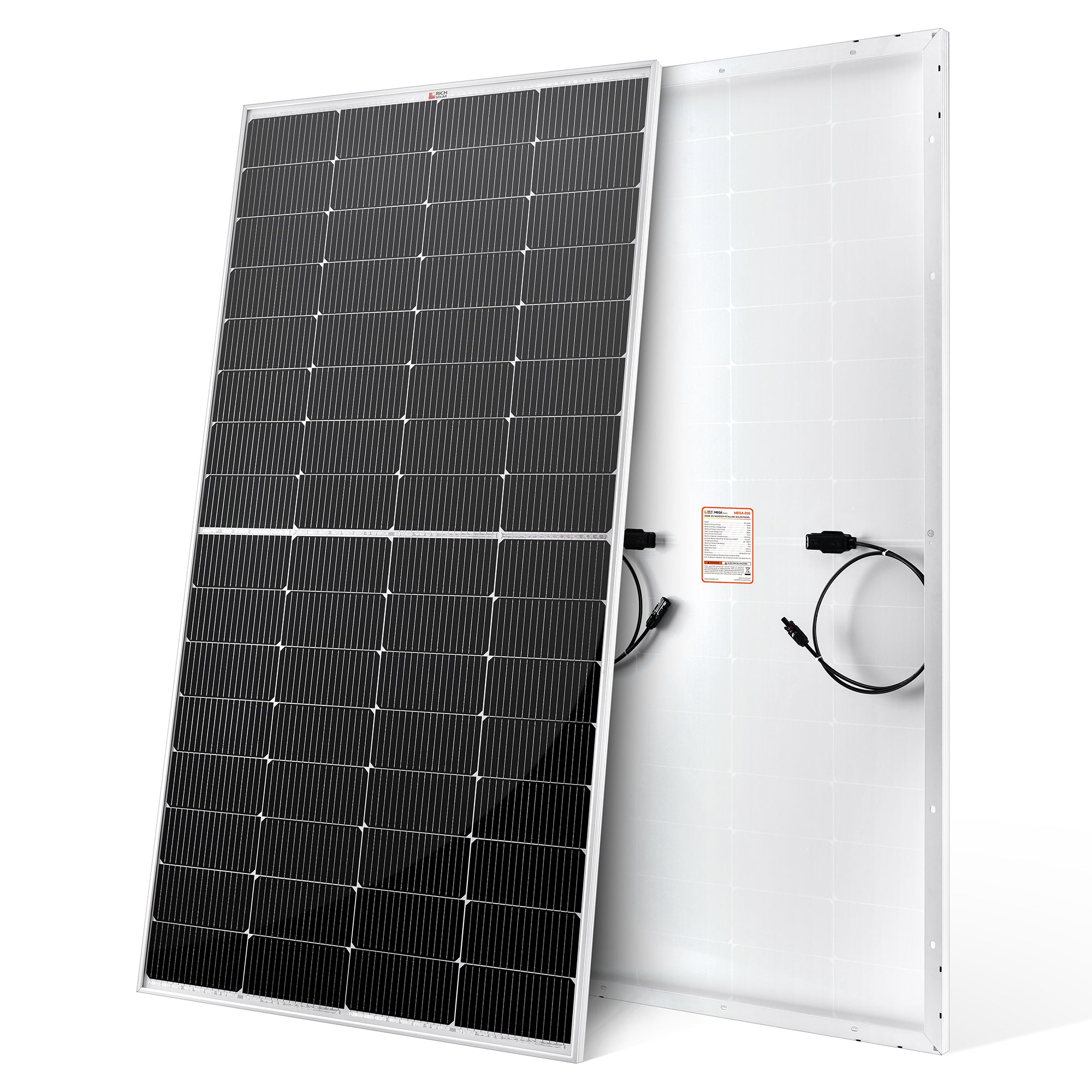 Rich Solar MEGA 250 Monocrystalline Solar Panel | 250W | UL Certified | 25 Year Warranty