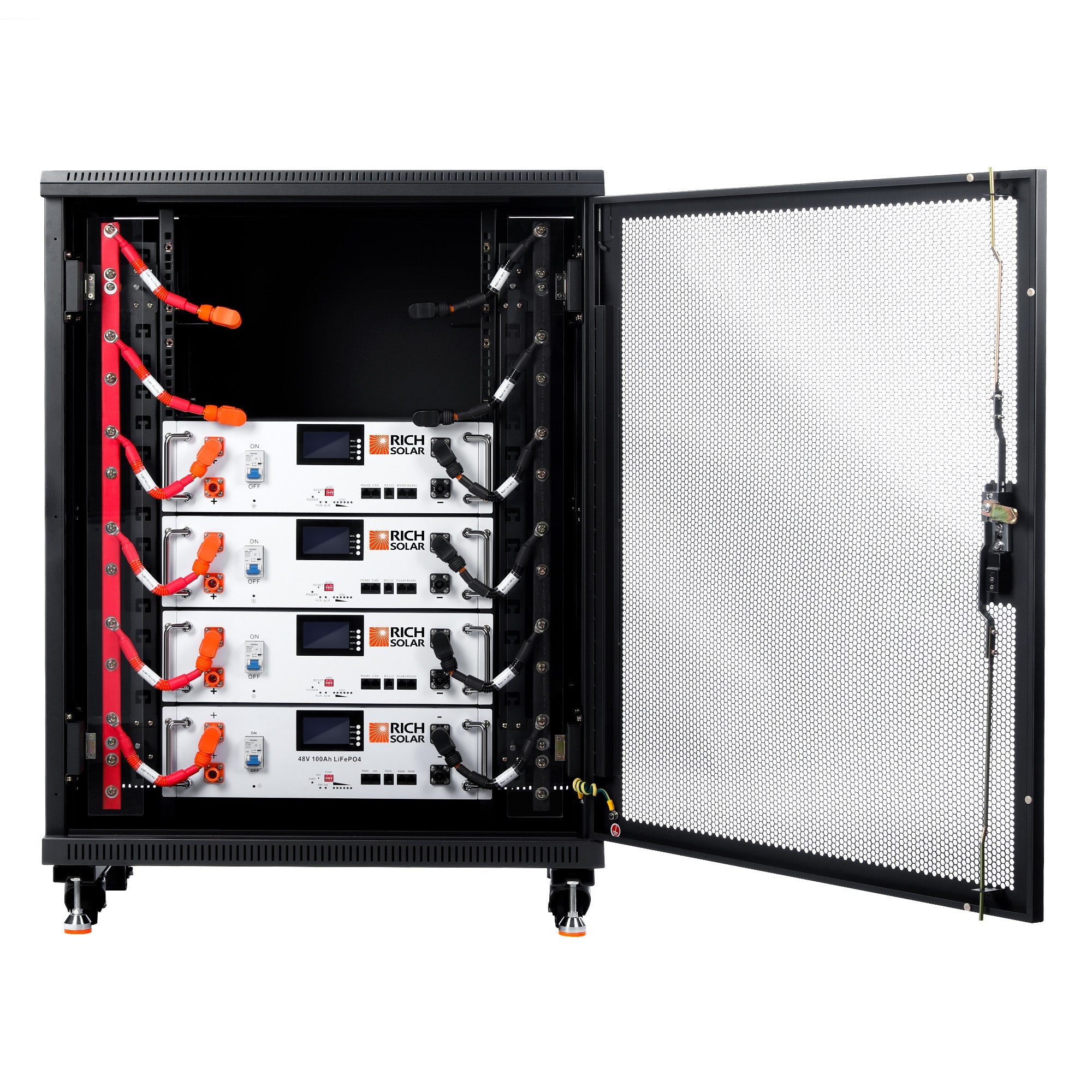 Rich Solar ALPHA 5 LiFePO₄ Server Rack Battery | 4,800Wh Capacity | 48V - 100Ah | 10 Year Warranty