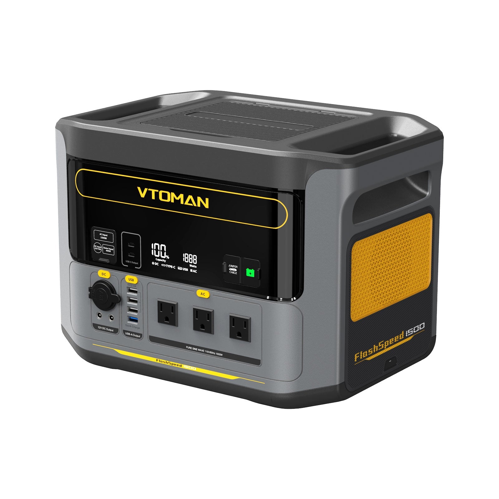 VTOMAN FlashSpeed 1500 Power Station