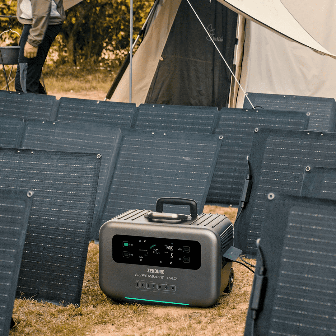 200W Portable Solar Panel Back-up