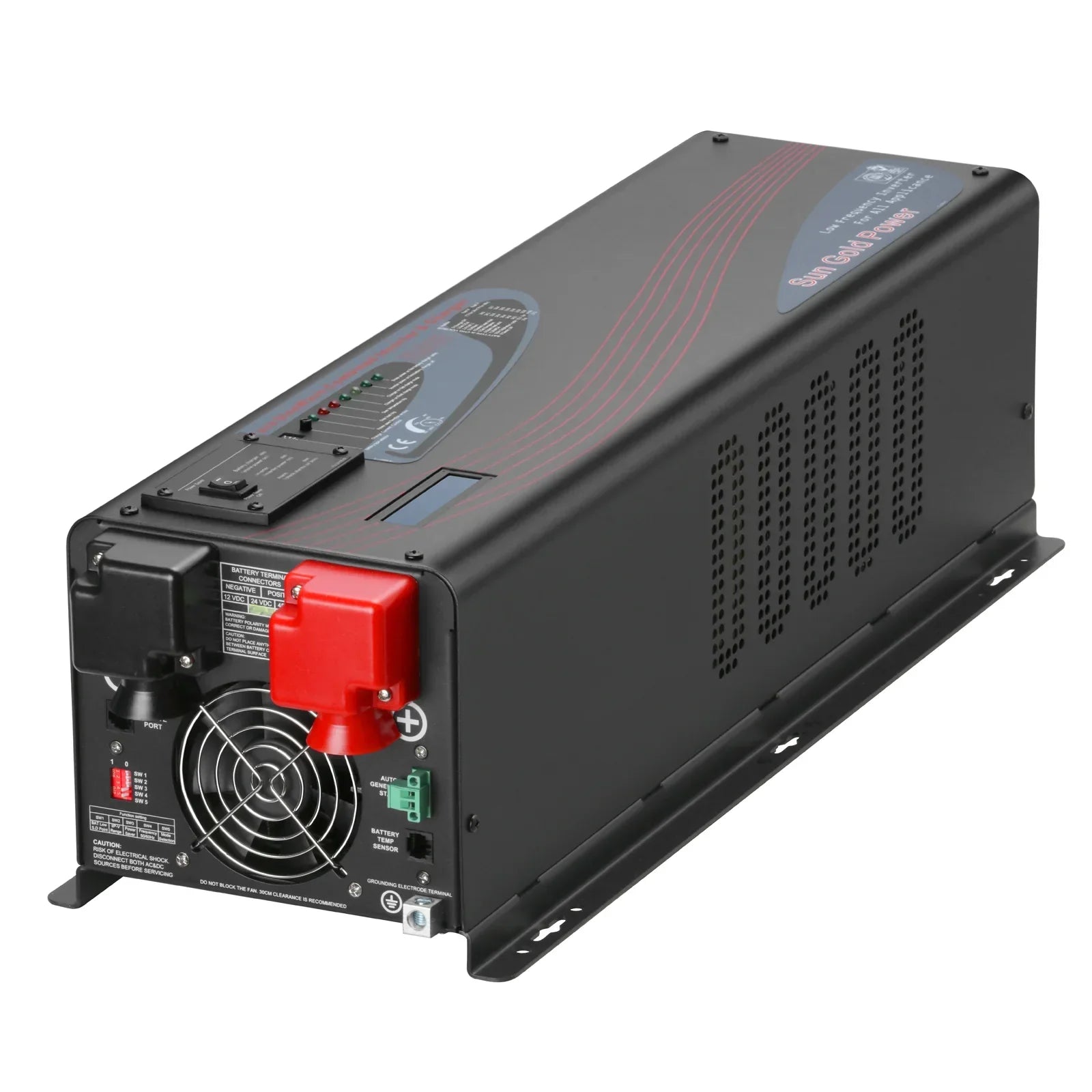 SunGold Power 48V Split Phase Pure Sine Wave Inverter | 6,000W Output | With Charger | UL1741 Standard