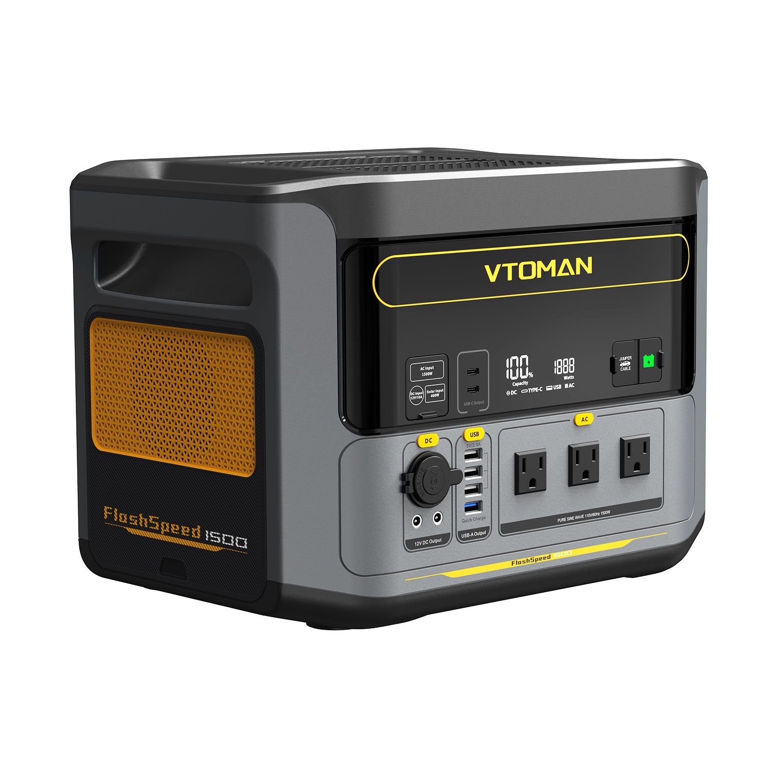 VTOMAN FlashSpeed 1500 Power Station