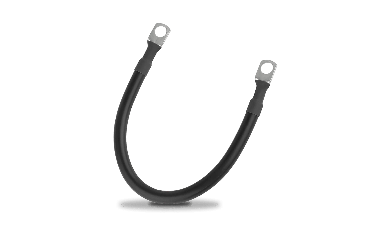 BigBattery 4AWG Ring to Ring Terminal Cable | 0.25m