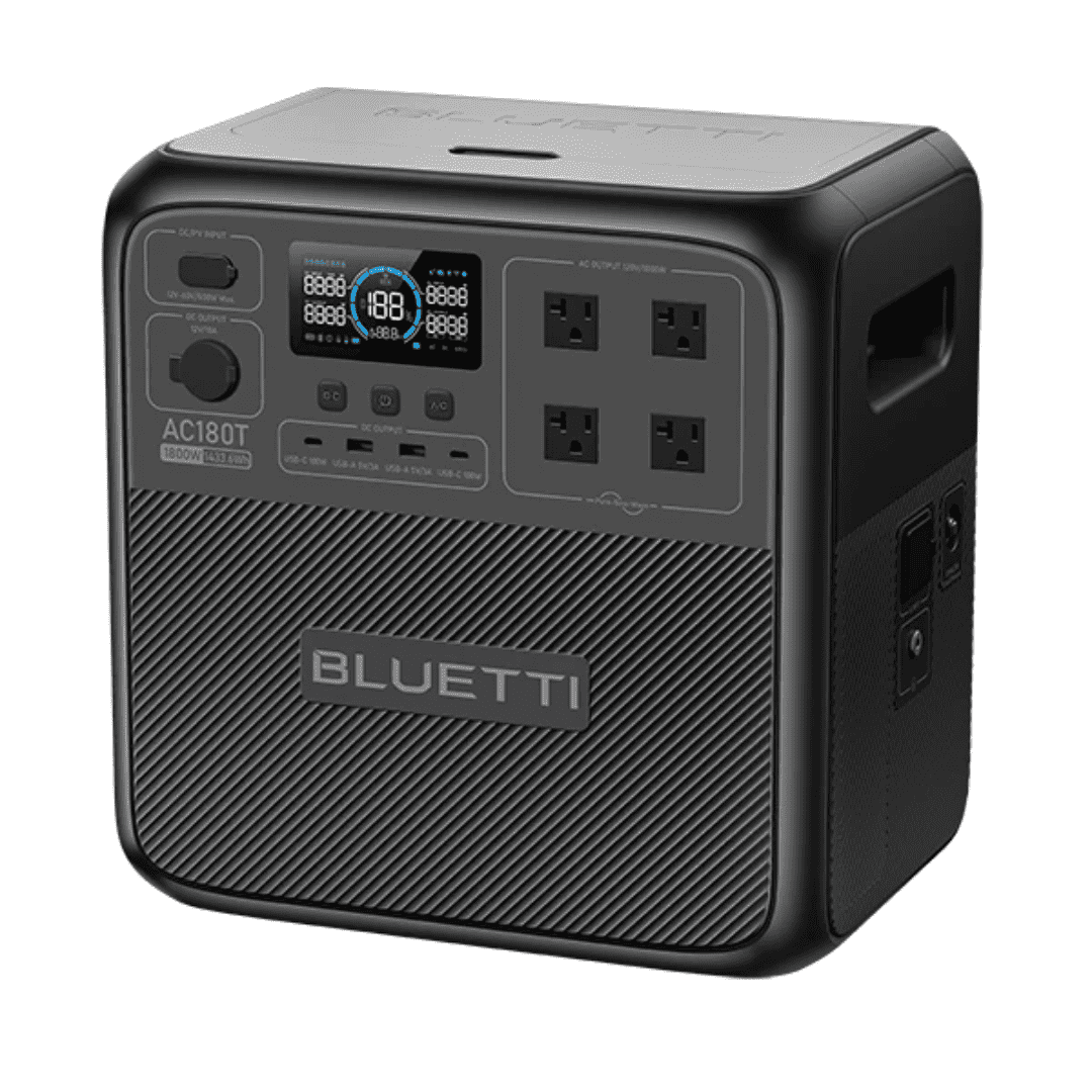 BLUETTI AC180T Solar Portable Power Station