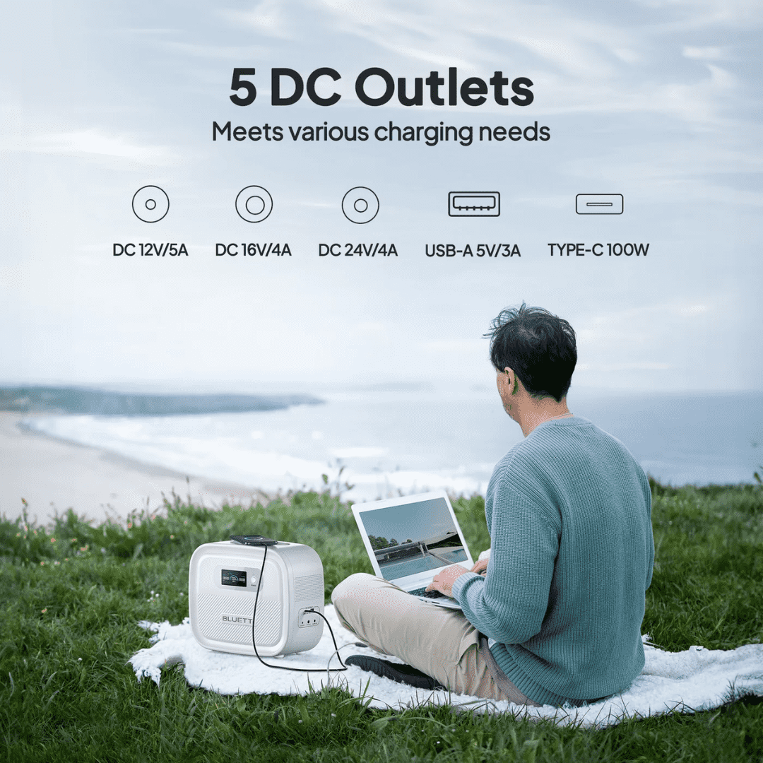 BLUETTI CPAP Battery Backup X60 DC Outlets