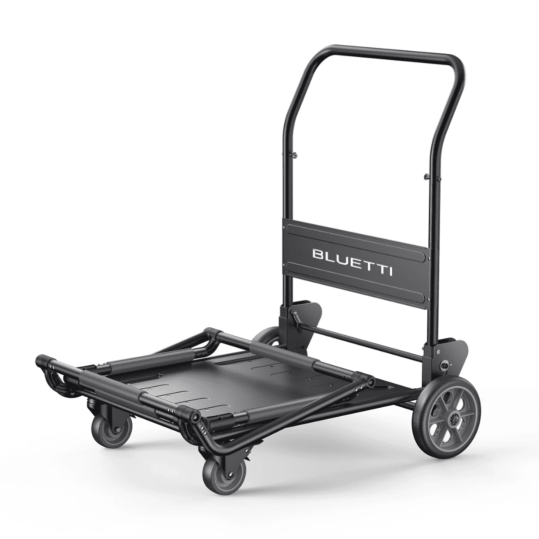 BLUETTI Utility Foldable Trolley Side View