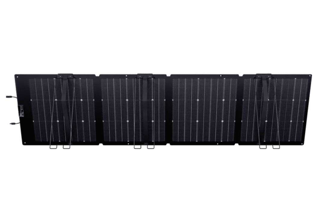 Bifacial Portable Solar Panel EcoFlow 220W Back