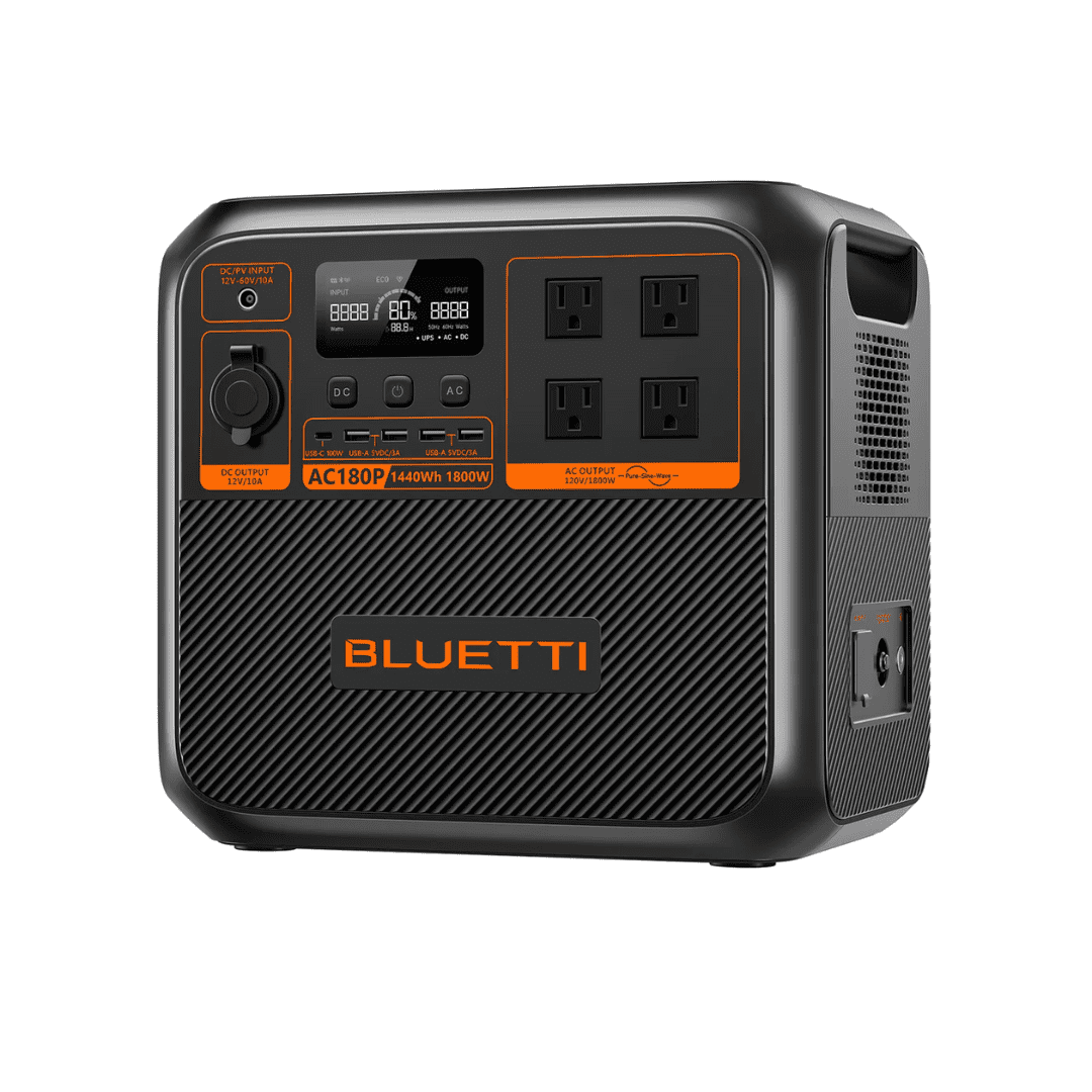 Bluetti AC180P Power Station 1440Wh