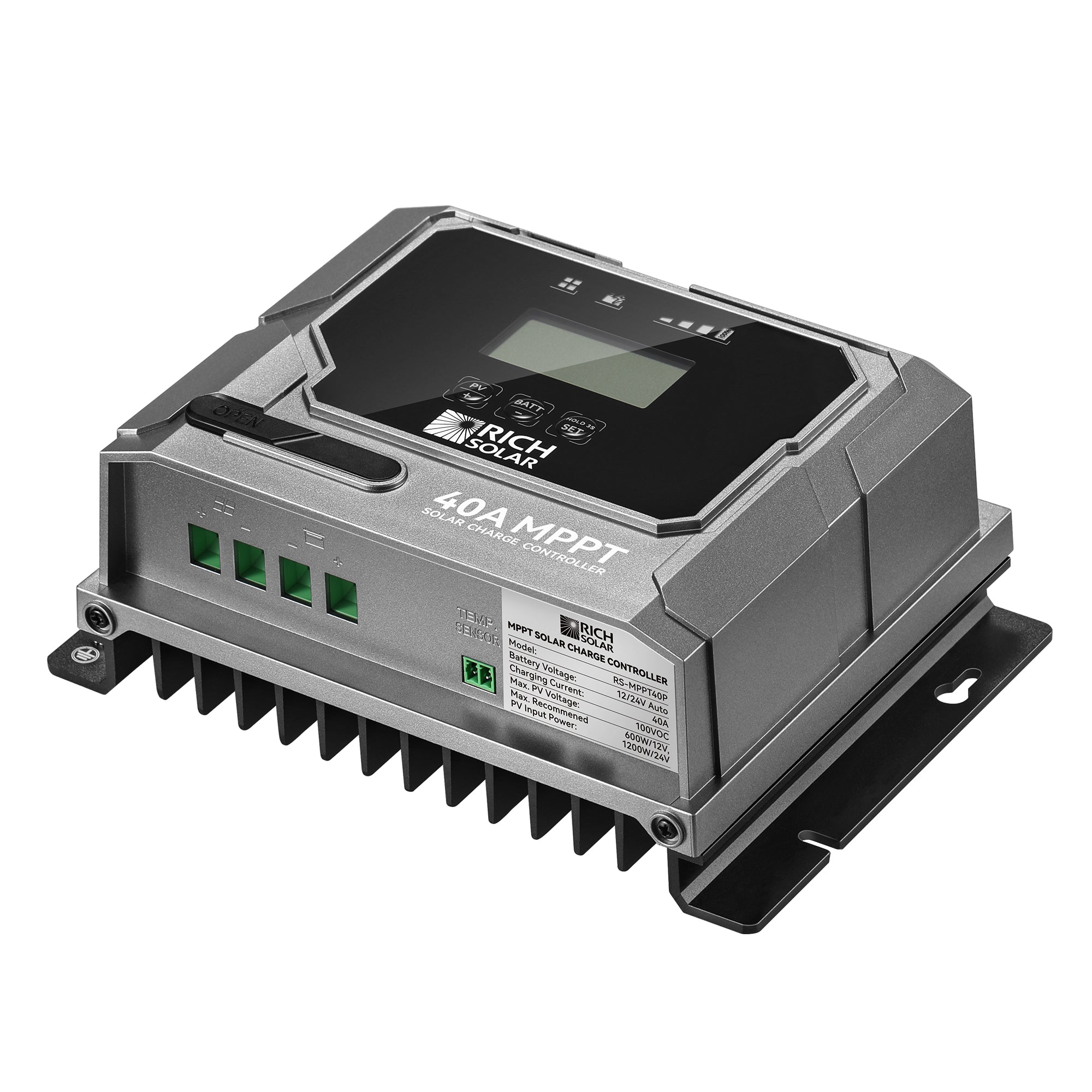 Rich Solar BRAVO 40 MPPT Solar Charge Controller | 40 Amp