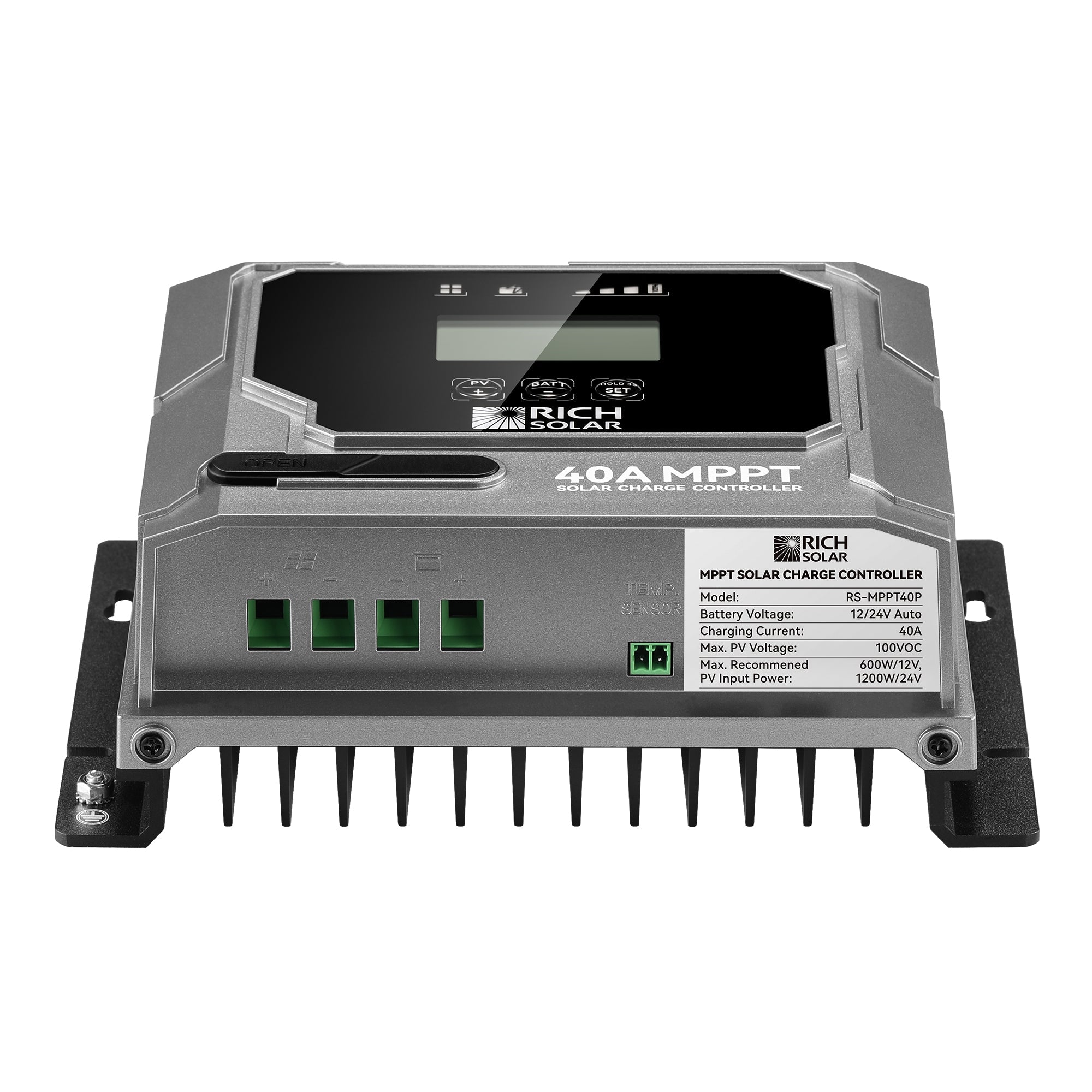 Rich Solar BRAVO 40 MPPT Solar Charge Controller | 40 Amp