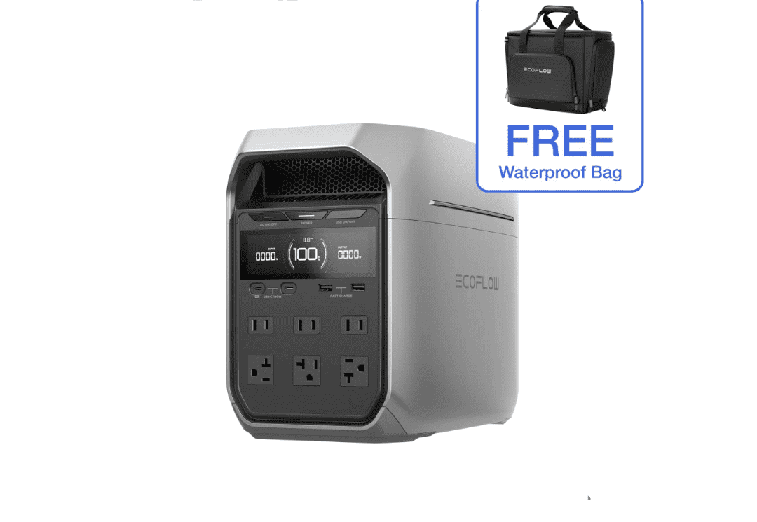 EcoFlow DELTA 3 Series Emergency Power Portable Power Station