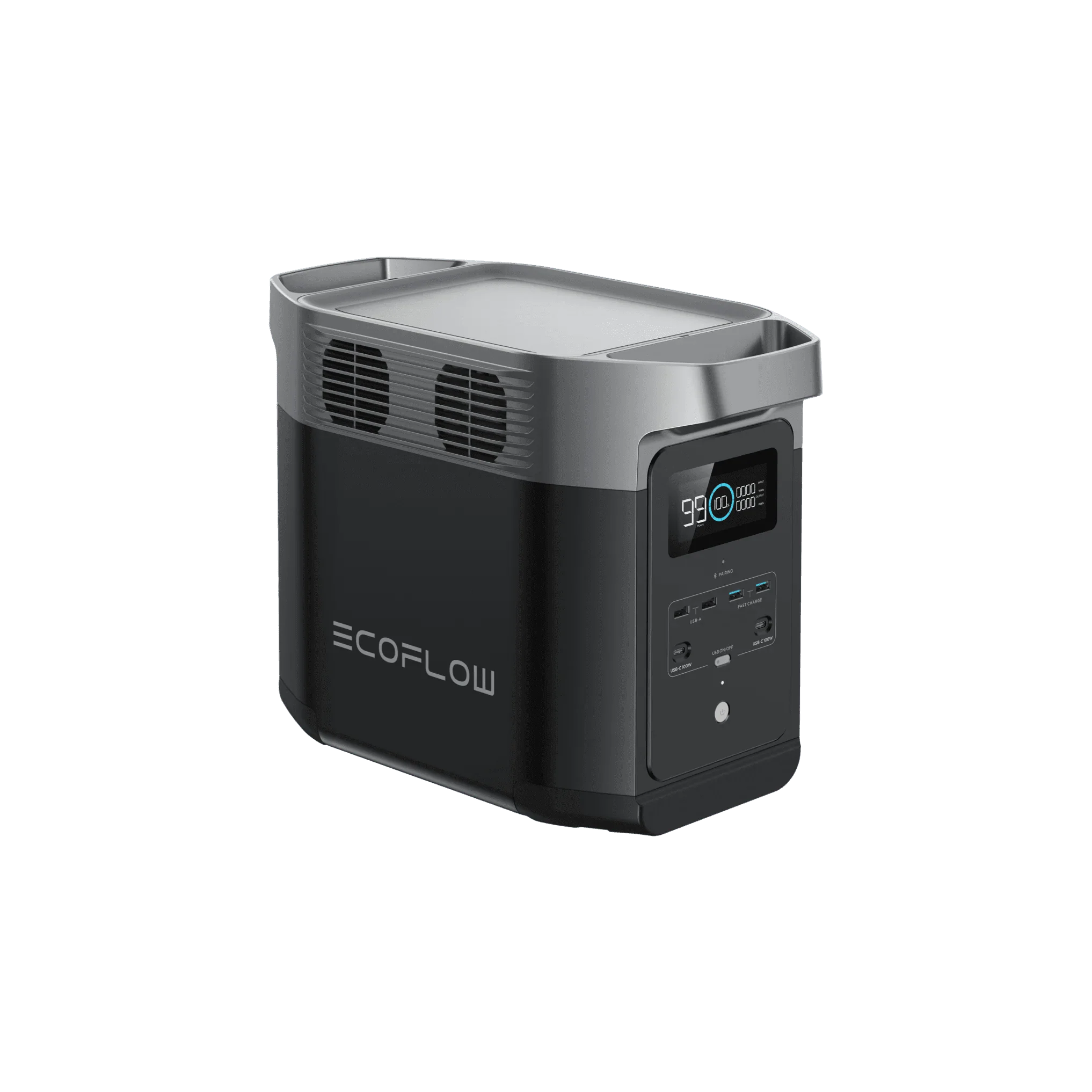 EcoFlow Delta 2 Portable Power Station Solar Power Side 