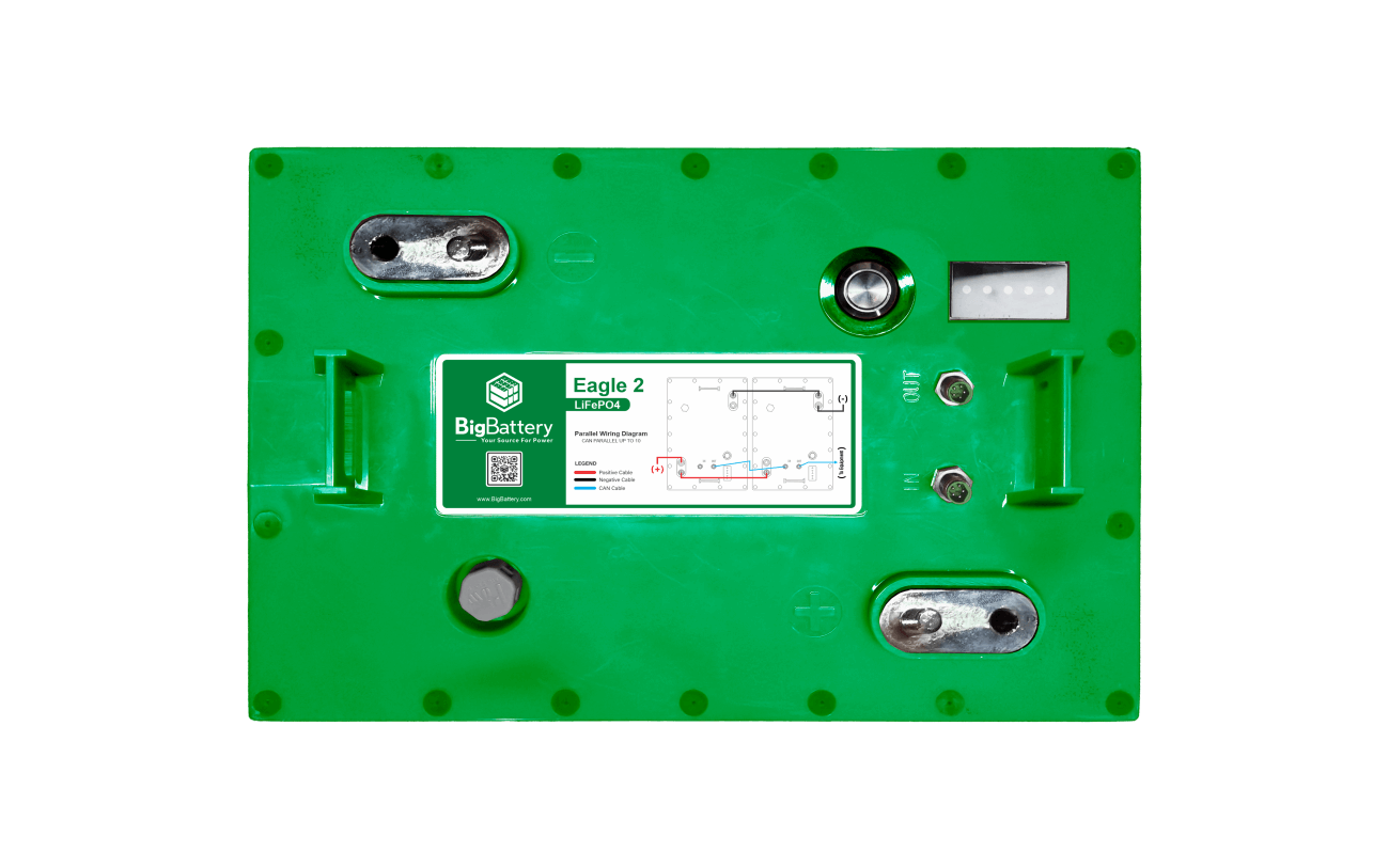 BigBattery EAGLE 2 LiFePO₄ Battery | 1,630Wh Capacity | 48V - 32Ah