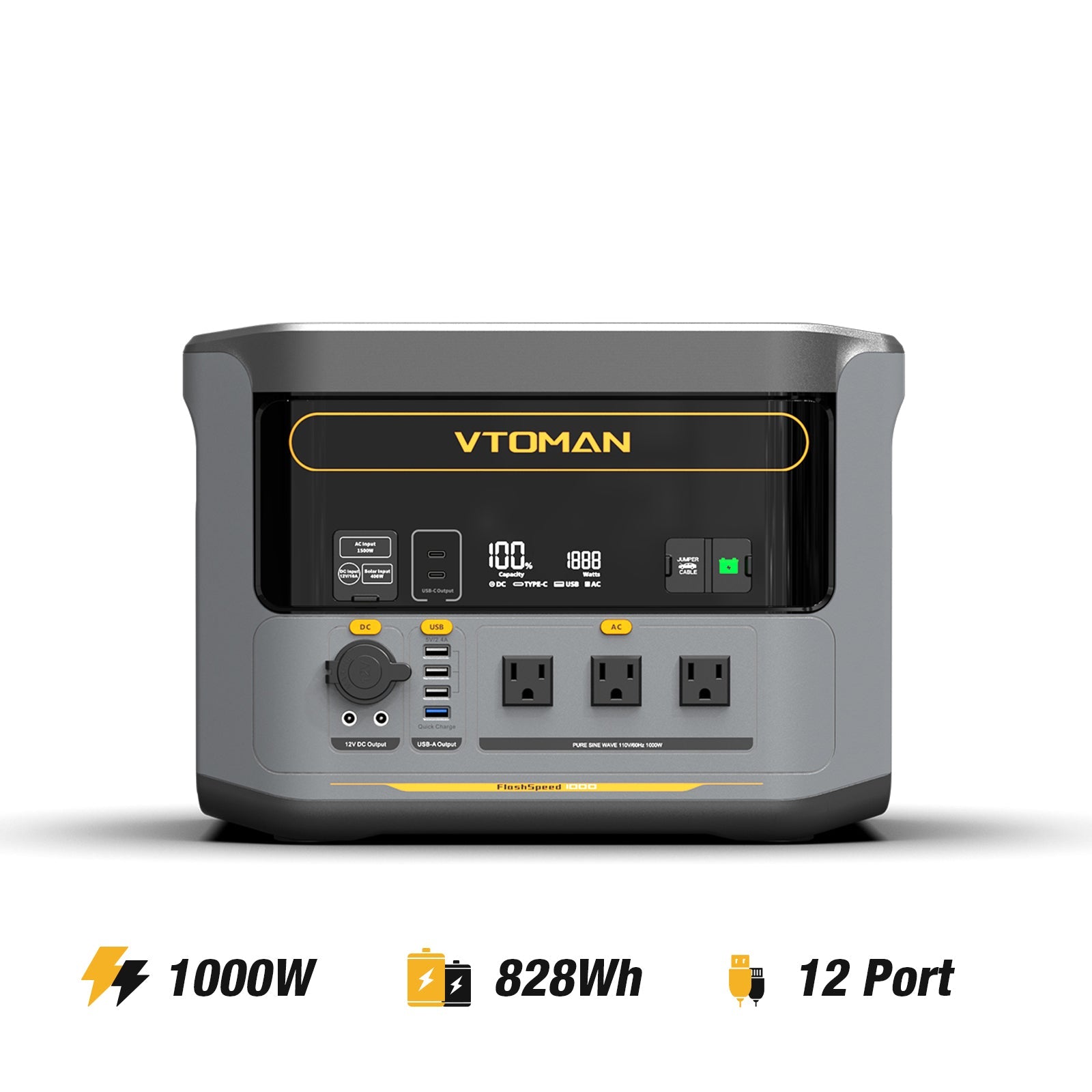 VTOMAN FlashSpeed 1000 Power Station