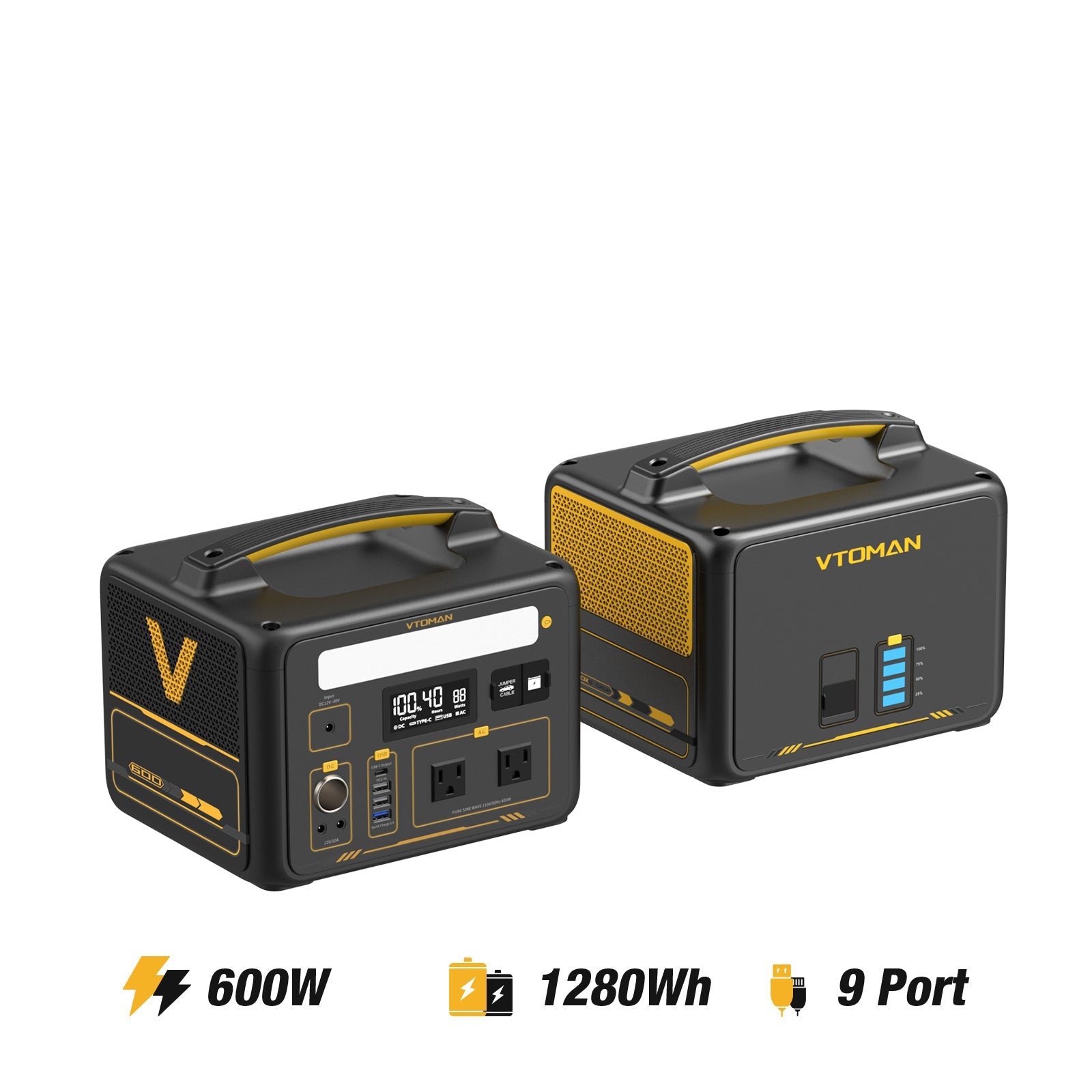 VTOMAN Jump 640Wh Extra Battery