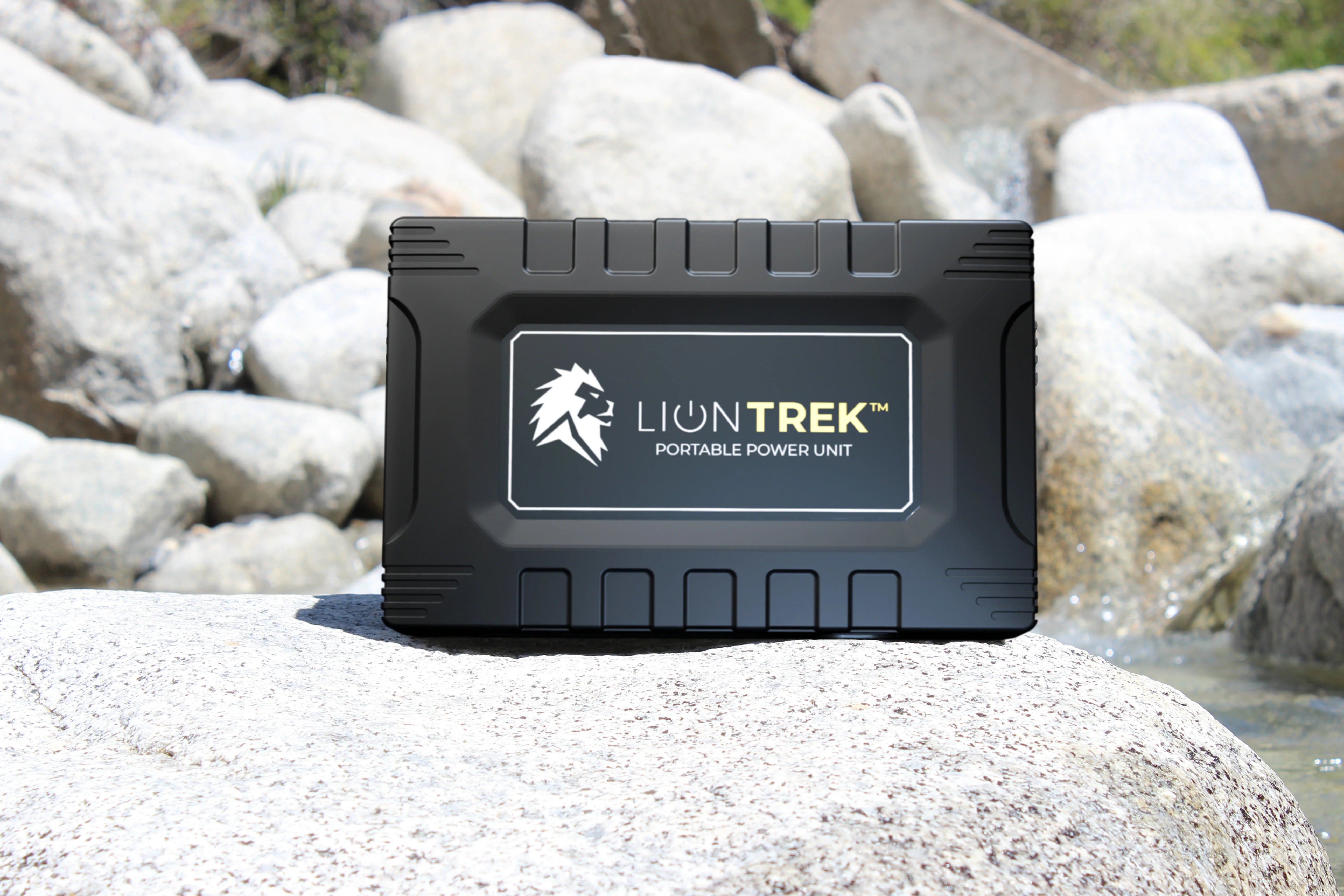 Lion Energy Trek™ Portable Power Station | 150W Output - 99.9Wh Capacity | Solar Generator