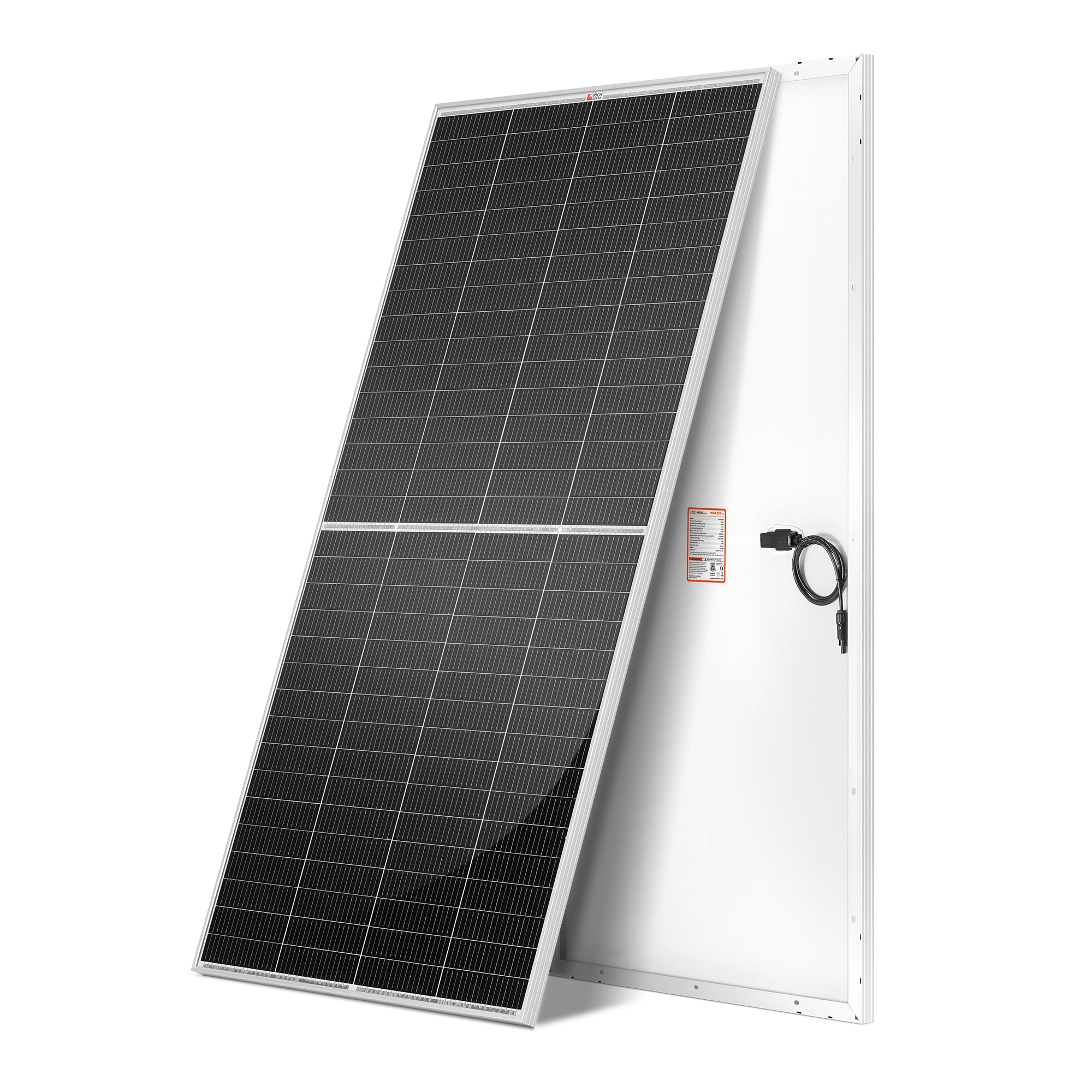 Rich Solar MEGA 250 PRO Monocrystalline Solar Panel | 250W | 24V Panel for RVs & Off-Grid | 25 Year Warranty