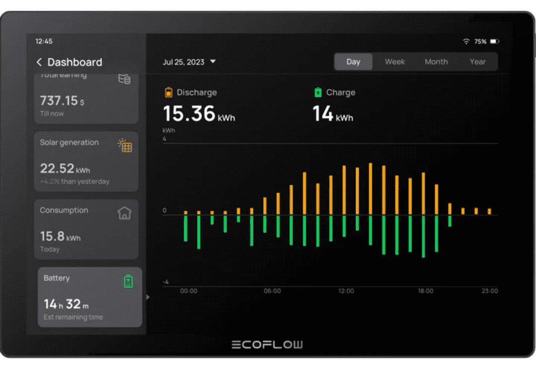 PowerInsight Energy Manager for Off On Grid Dashboard