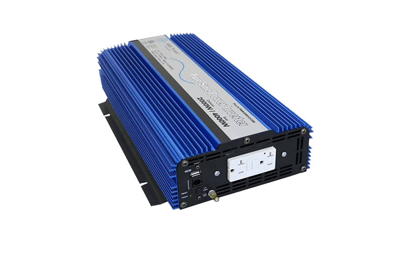 BigBattery HUSKY 2 12V Pure Sine Wave Inverter | 2,000W Output | UL458 Standard