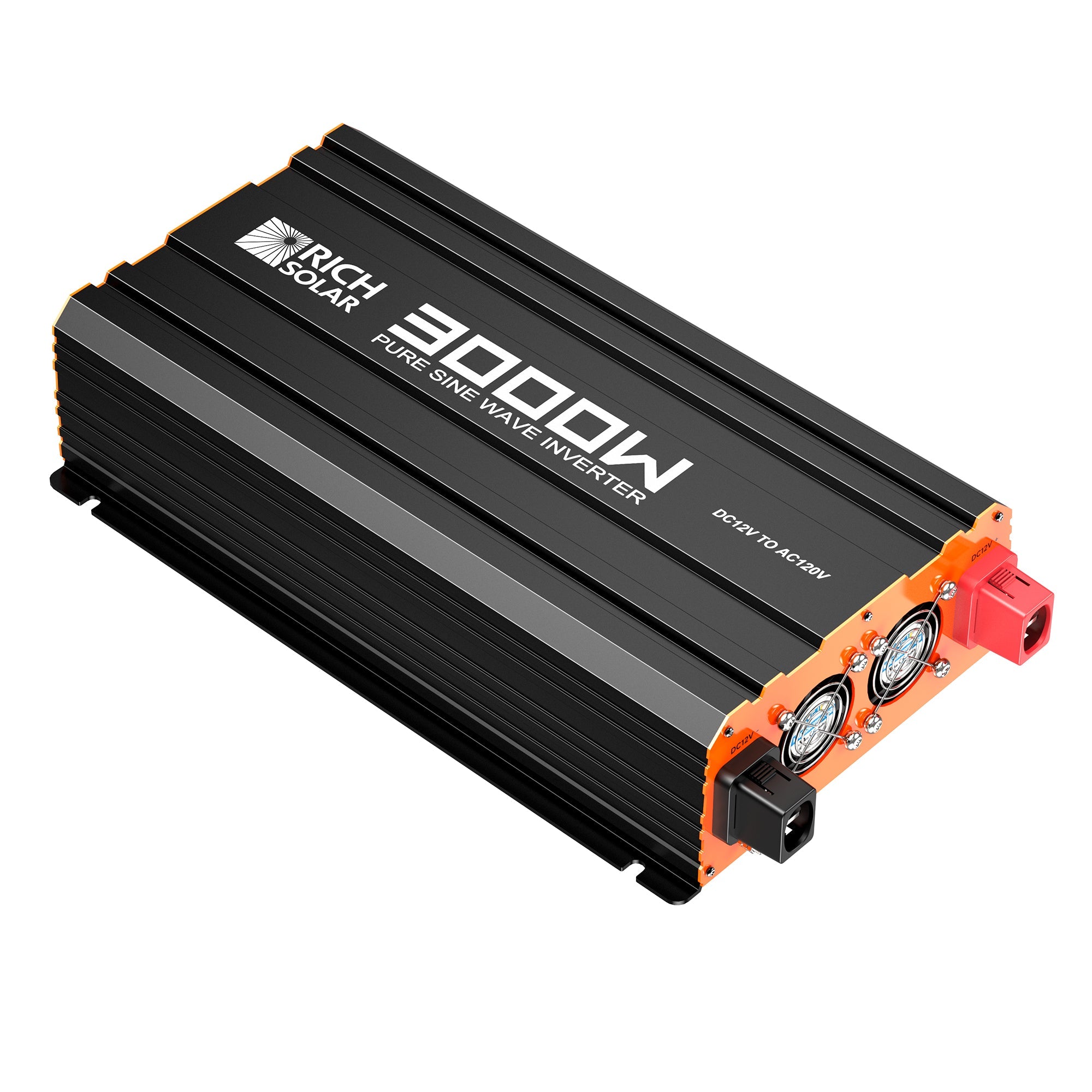 Rich Solar 12 Volt Industrial Pure Sine Wave Inverter | 3,000W Output