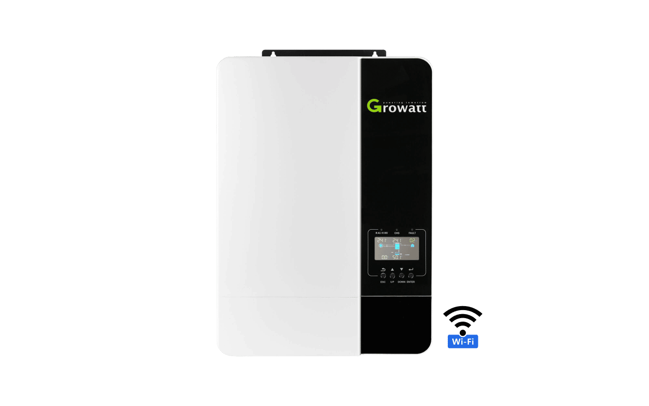 BigBattery Growatt 3K Off-Grid Solar Inverter Charger | 3,000W Output