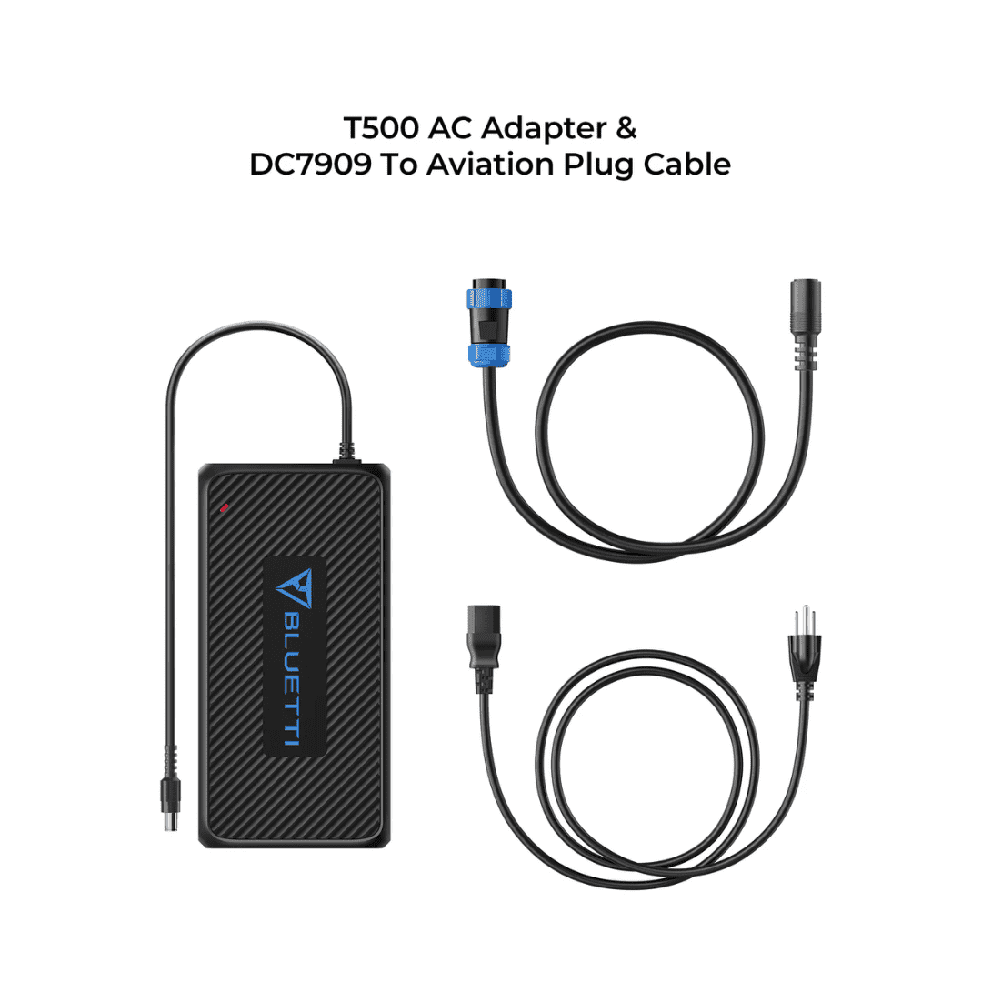 T500 AC Adapter DC7909 To Aviation Plug Cable