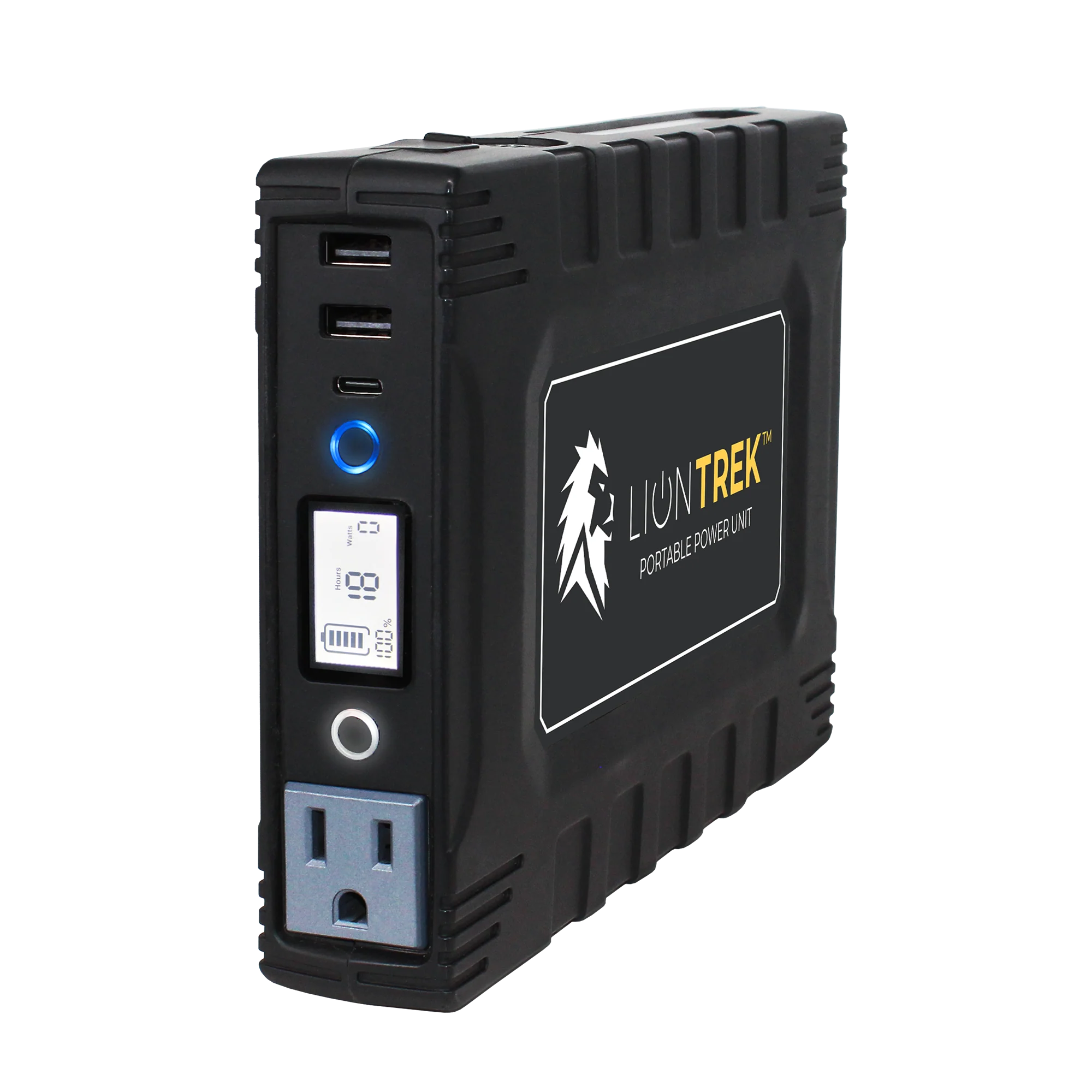 Lion Energy Trek™ Portable Power Station | 150W Output - 99.9Wh Capacity | Solar Generator